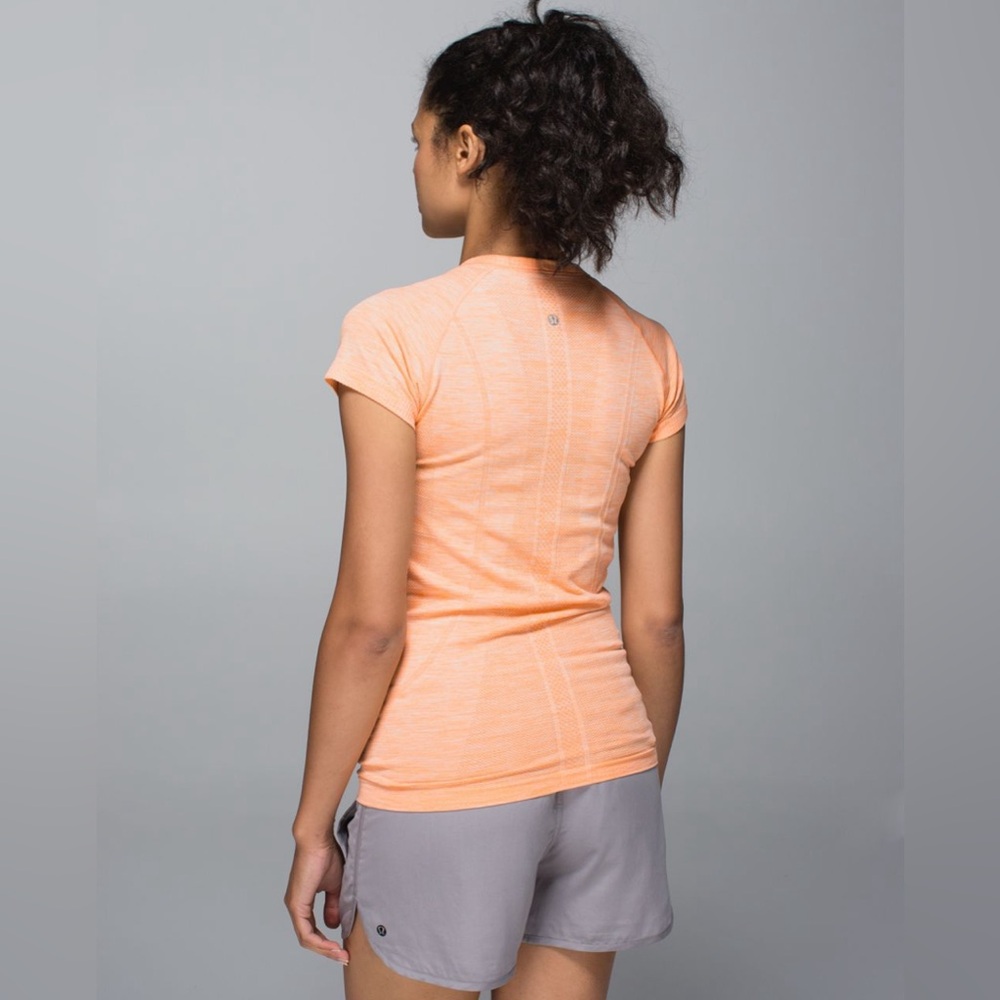 lululemon athletica Orange Short Sleeve Tee - Picture 4 of 10